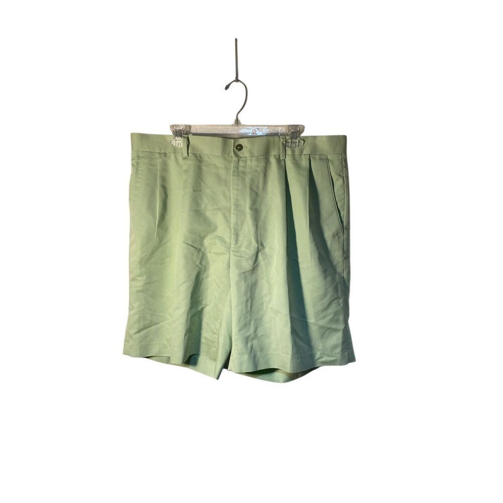 Alan Flusser men’s golf green performance at leisure shorts 38